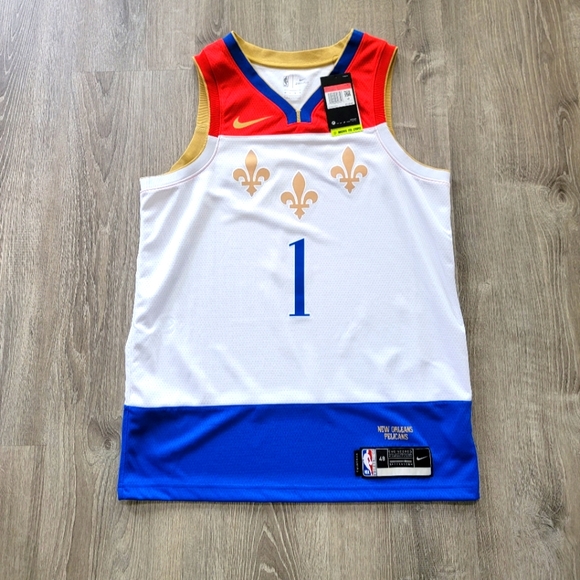 BRAND NEW Nike Zion Williamson Swingman New Orleans Pelicans White